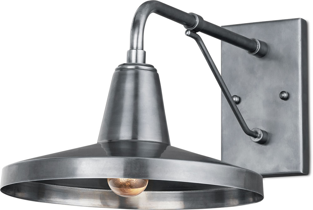 Currey & Company 5500-0057 Mariner Contemporary Antique Silver Outdoor ...
