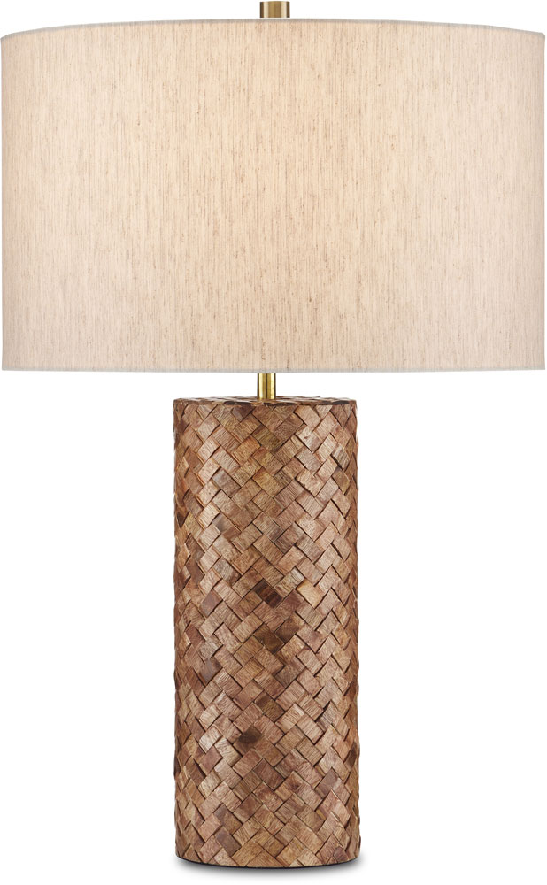 Currey & Company 60000883 Meraki Contemporary Natural Table Lamp