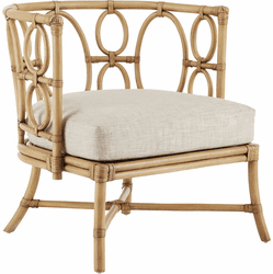 Currey & Company 7000-0582 Tegal Contemporary Natural Chair
