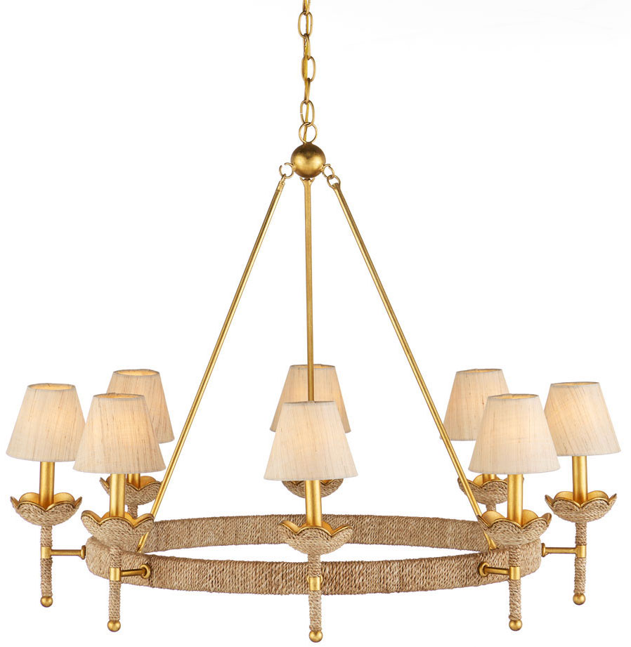 Currey & Company 90001143 Vichy Contemporary Natural / Contemporary