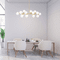 CWI 1020P36-16-602 Arya Modern Satin Gold LED Kitchen Island Lighting - alt
