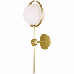 CWI 1153W10-1-169 Da Vinci Contemporary Brass LED Wall Sconce