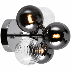 CWI 1205W9-3-601 Pallocino Modern Chrome LED Sconce Lighting