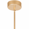 CWI 1221P5-1-625 Pipes Modern Brass LED Mini Pendant Light Fixture - alt