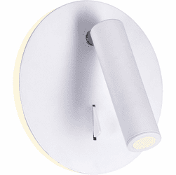 CWI 1241W6-103 Private I Contemporary Matte White LED Wall Lighting Fixture