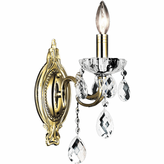 CWI 2016W5AB-1 Flawless Antique Brass Lamp Sconce
