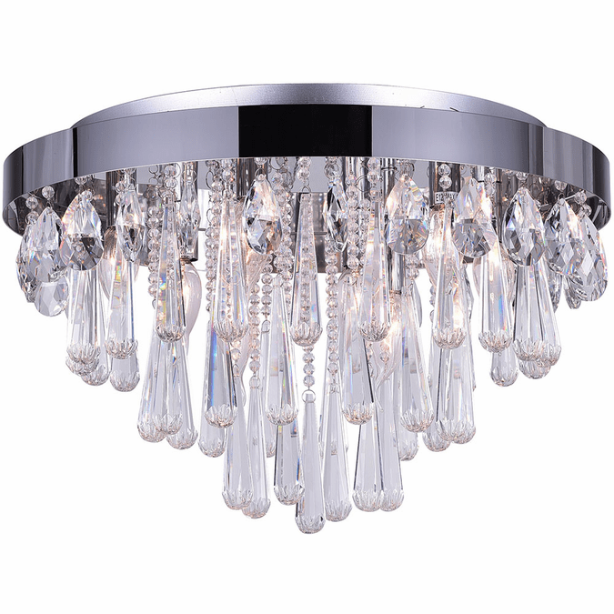 CWI 5078C20C Vast Chrome 20" Ceiling Light