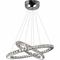 CWI 5080P24ST-2R Ring Chrome LED Hanging Lamp - alt