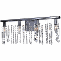CWI 5549W24C Janine Chrome 24" Bathroom Wall Sconce