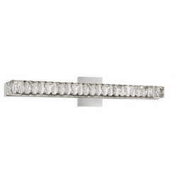 CWI 5624W24ST Milan Chrome LED 24" Bathroom Light