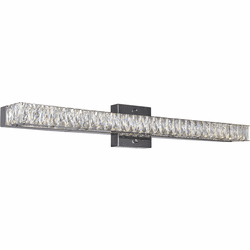 CWI 5624W32ST Milan Chrome LED 32" Bathroom Lighting Fixture