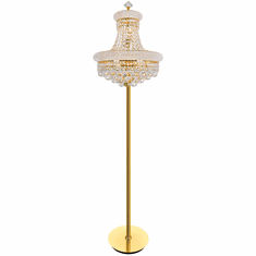 CWI 8001F18G Empire Gold Floor Light