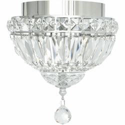CWI 8003C8C Stefania Chrome Halogen 8" Overhead Lighting