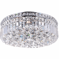 CWI 8005C16C-R Colosseum Chrome 16" Home Ceiling Lighting