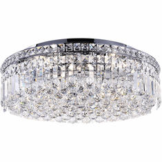 CWI 8005C20C-R Colosseum Chrome 20" Overhead Lighting Fixture