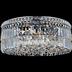 CWI 8006C24C-R Colosseum Chrome Ceiling Lighting