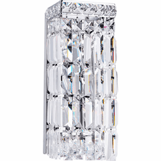 CWI 8007W5C Colosseum Chrome Bathroom Light Fixture