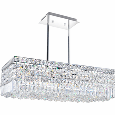 CWI 8030P26C-RC Colosseum Chrome Island Lighting