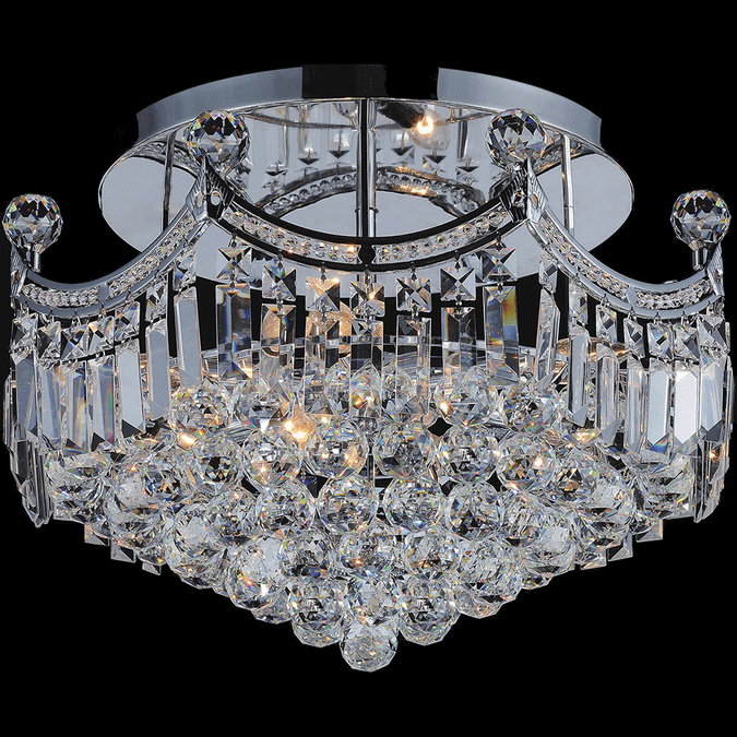 CWI 8421C20C Amanda Chrome Home Ceiling Lighting