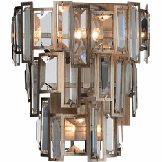 CWI 9903W10-3-193 Quida Champagne Halogen Wall Light Sconce