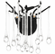 CWI Lighting 1094W10-2-101 Anita Modern Black Wall Sconce Light - alt