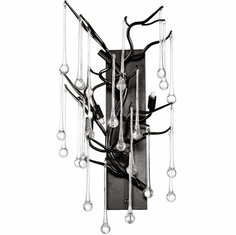 CWI Lighting 1094W11-3-101 Anita Contemporary Black Wall Mounted Lamp
