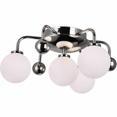 CWI Lighting 1125C16-4-613 Element Modern Polished Nickel LED Ceiling Lighting
