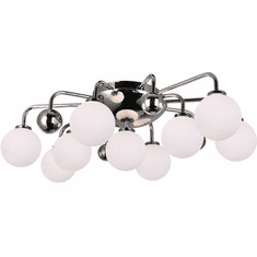 CWI Lighting 1125C24-9-613 Element Contemporary Polished Nickel LED Overhead Lighting