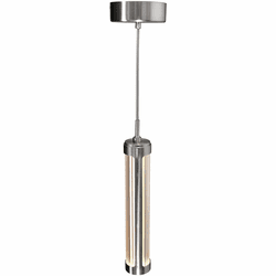 CWI Lighting 1343P3-606-C Neva Contemporary Satin Nickel LED Mini Pendant Light