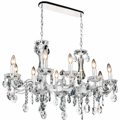 CWI Lighting 2016P37C-10 Flawless Traditional Chrome Kitchen Island Lighting