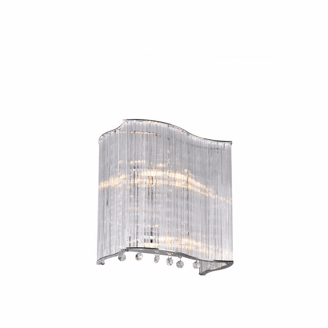 CWI Lighting 5320W10C Elsa Modern Chrome Lighting Wall Sconce