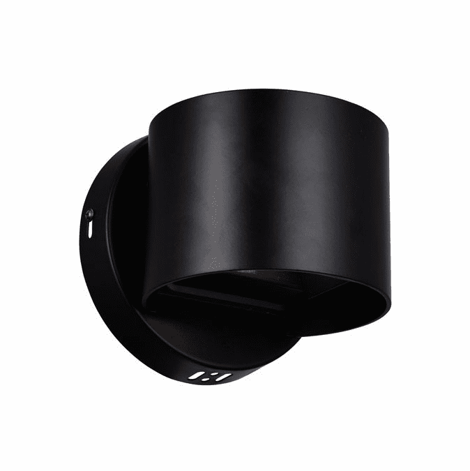 CWI Lighting 7148W5-101-R Lilliana Modern Black LED Lamp Sconce