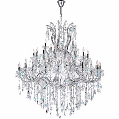 CWI Lighting 8318P60C-49 (Clear)-A Maria Theresa Crystal