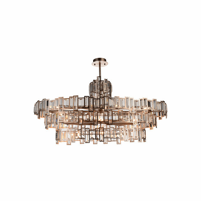 CWI Lighting 9903P44-21-193 Quida Modern Champagne Drop Ceiling Lighting