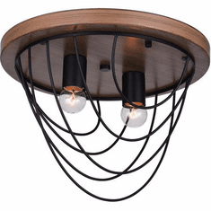 CWI Lighting 9962C13-2-101 Gala Contemporary Black 13" Overhead Lighting