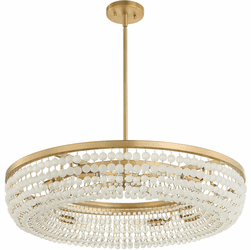 Cyan Design 11944 Ophelia Aged Brass Hanging Lamp