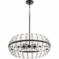 Cyan Design 11957 Selena Matte Black 24" Drop Lighting