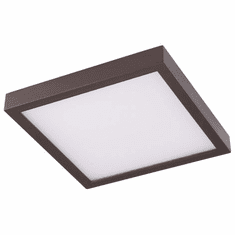 Cyber Tech C147SQ-DISK/BZ Contemporary Bronze LED Exterior Ceiling Lighting Fixture