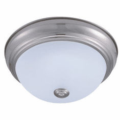 Cyber Tech C15122-NS-LED Stepdown Nickel Satin LED 11" Opal Lens Ceiling Light