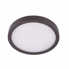 Cyber Tech C2211RD-DISK/BZ Modern Bronze LED Outdoor Flush Mount Lighting