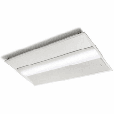 Cyber Tech CL5SID24-CCT Modern White LED Flush Mount Light Fixture Troffer