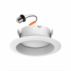 Cyber Tech LC10RT4-S-CCT Modern White LED 3CCT 4" 10W Smooth Downlight Retrofit