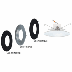Cyber Tech LC6-TRIM 6" Round Ceiling Recessed Light Trim