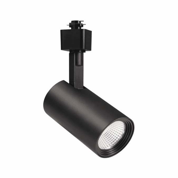 Cyber Tech TL60CTHBL Modern Black LED Dimmable Tubular Track Light