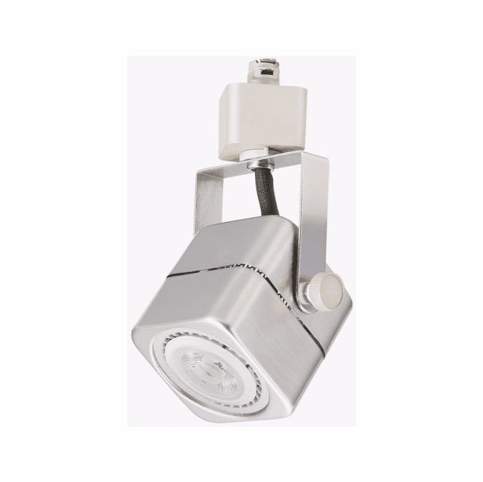 Cyber Tech TL7STHNS Modern Nickel Satin LED Dimmable Square Track