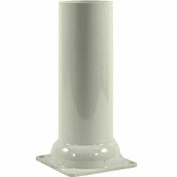 Dabmar BS200-W Contemporary White Exterior Plastic Pier Mount