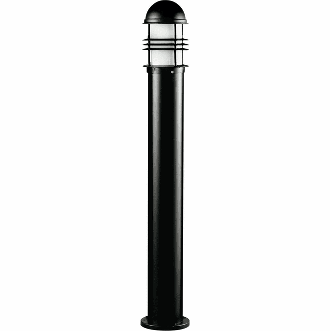 Dabmar D3200-LED-B Contemporary Line Voltage Black LED Outdoor Pathway Landscape Lighting Design
