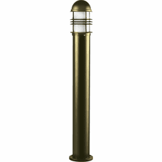Dabmar D3200-LED-BZ Modern Line Voltage Bronze LED Exterior Pathway Landscape Lighting Fixture