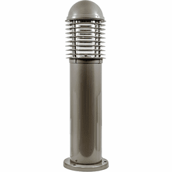 Dabmar D3390-LED-BZ Modern Line Voltage Bronze LED Exterior Landscape Lighting Design Bollard