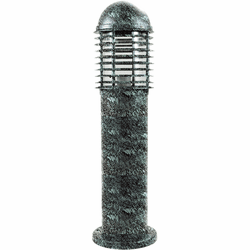 Dabmar D3390-VG Modern Line Voltage Verde Green Exterior Landscape Light Fixture Bollard